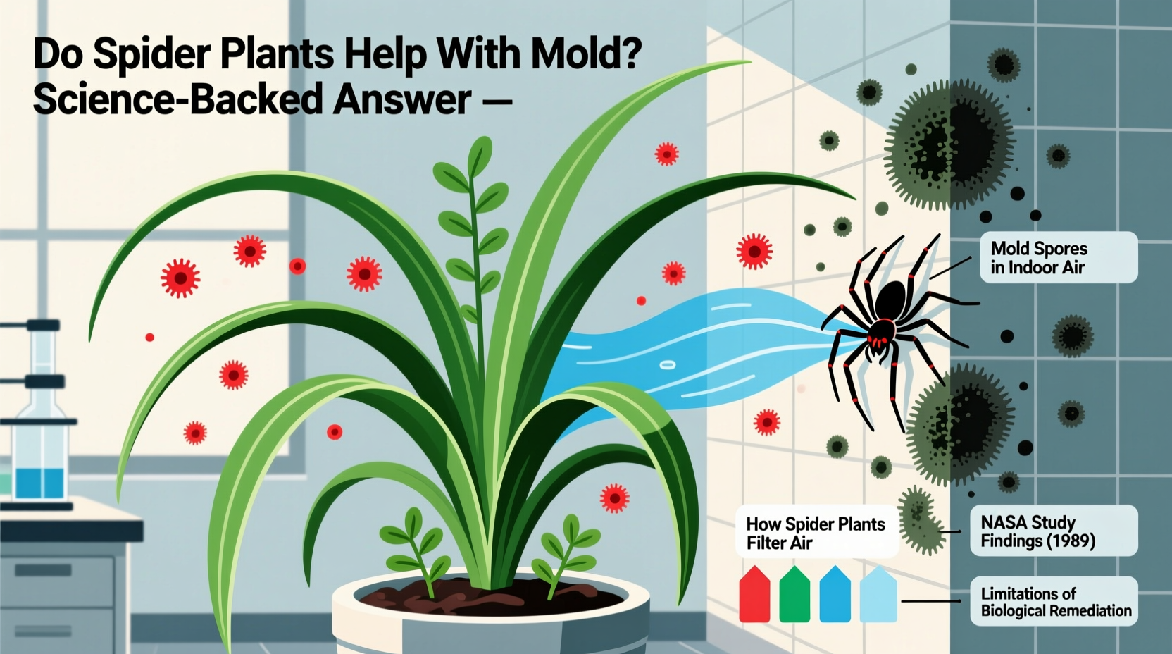 Do Spider Plants Help With Mold? Science-Backed Answer