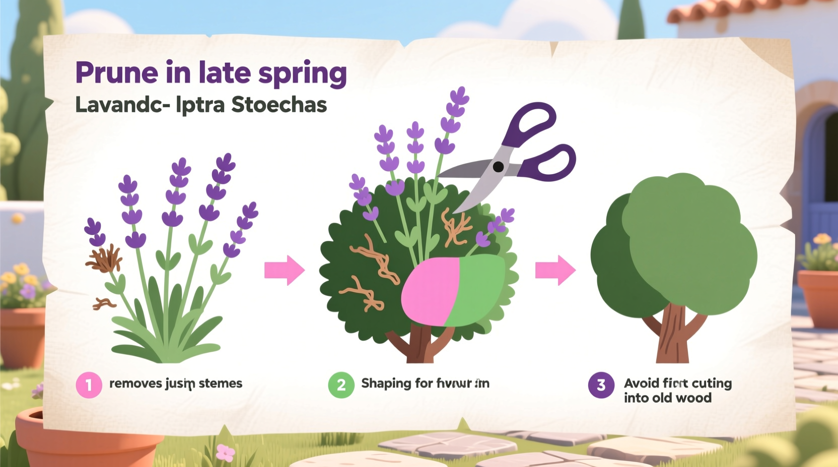 How to Prune Spanish Lavender Properly