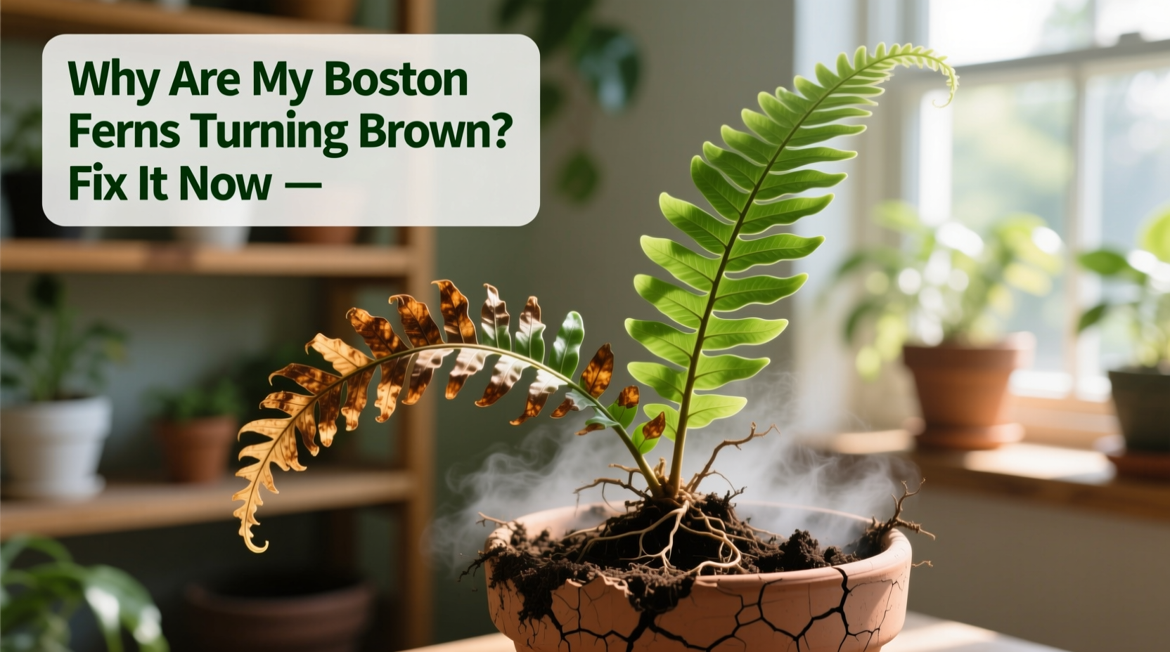 Why Are My Boston Ferns Turning Brown? Fix It Now