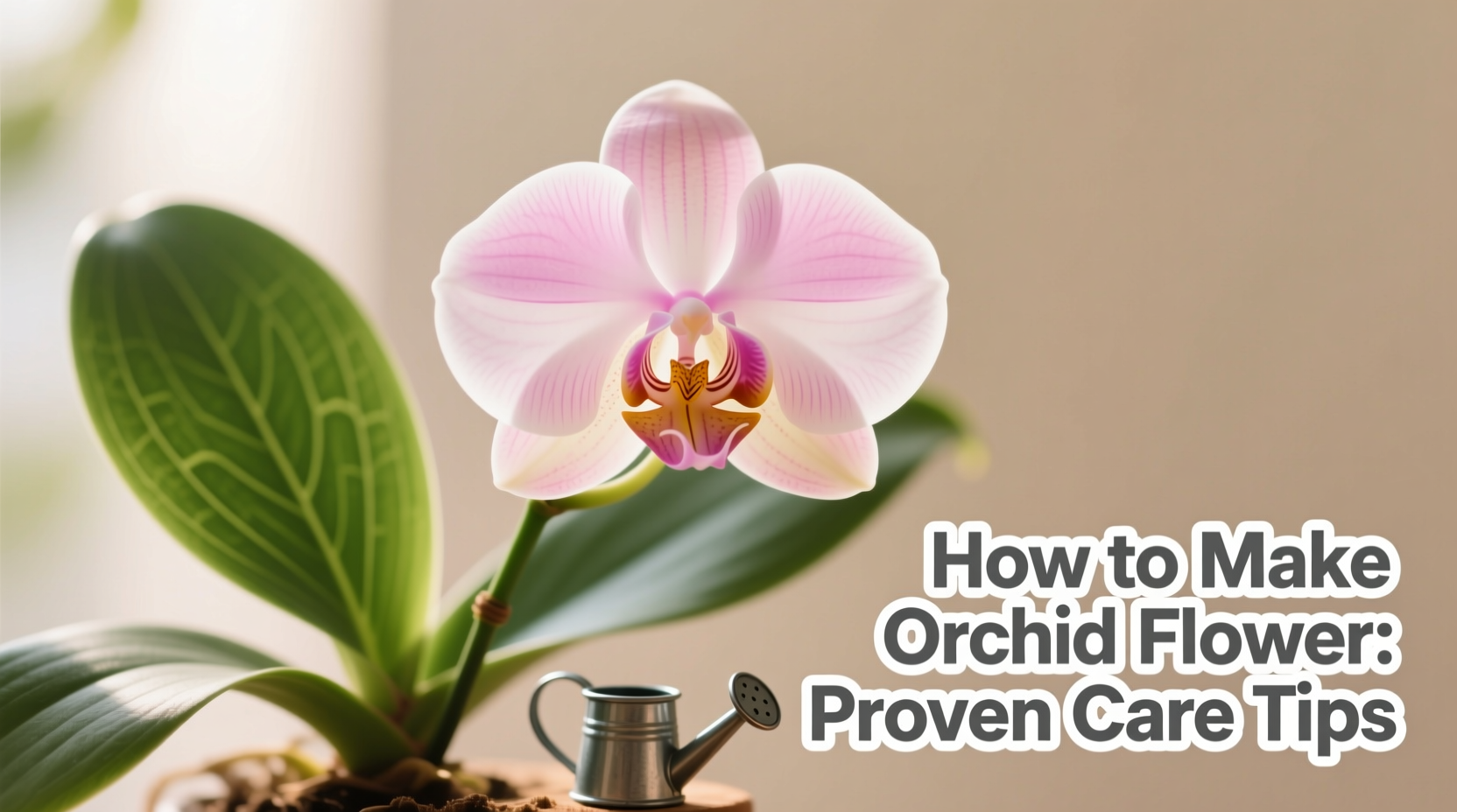 How to Make Orchid Flower: Proven Care Tips