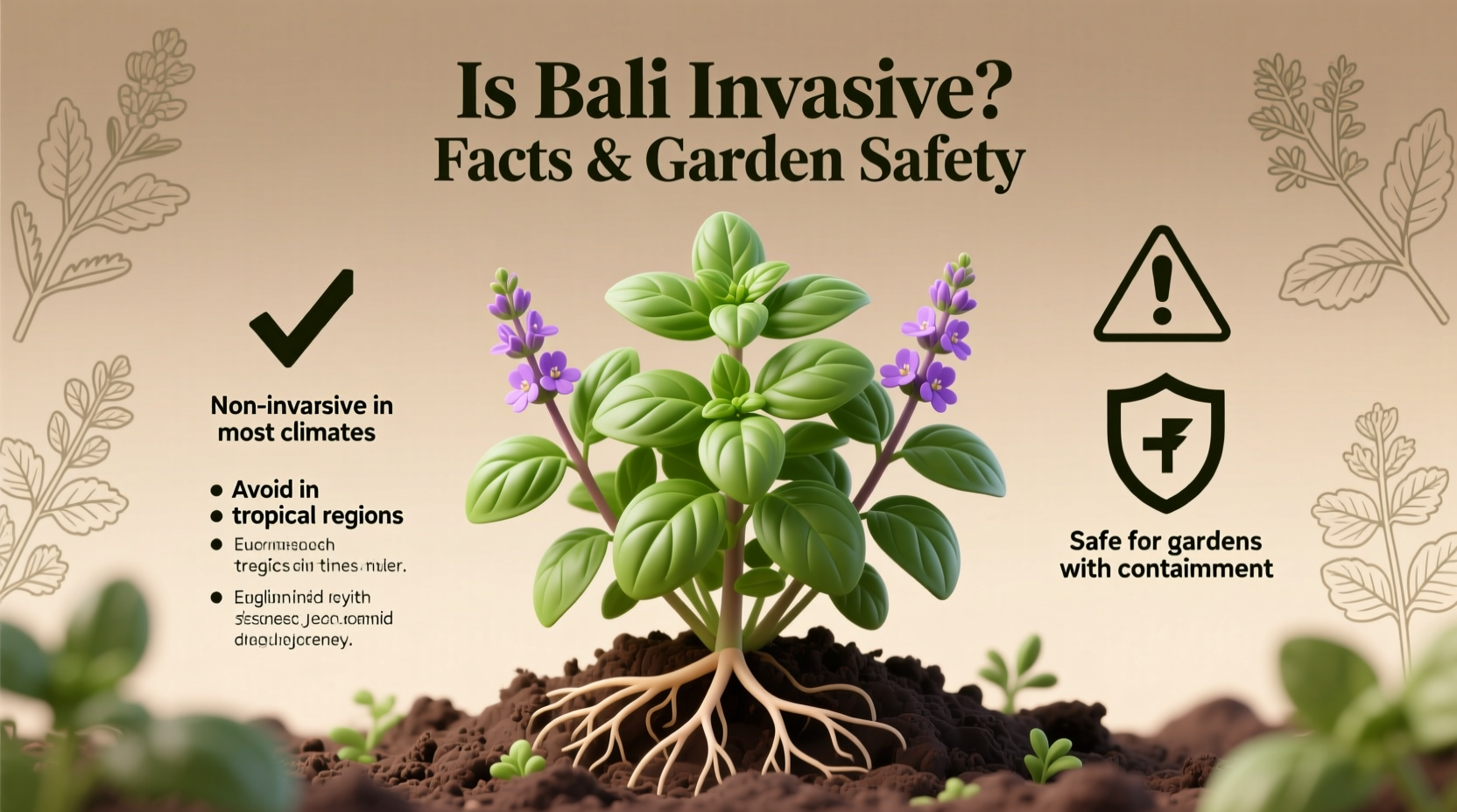 Is Basil Invasive? Facts & Garden Safety