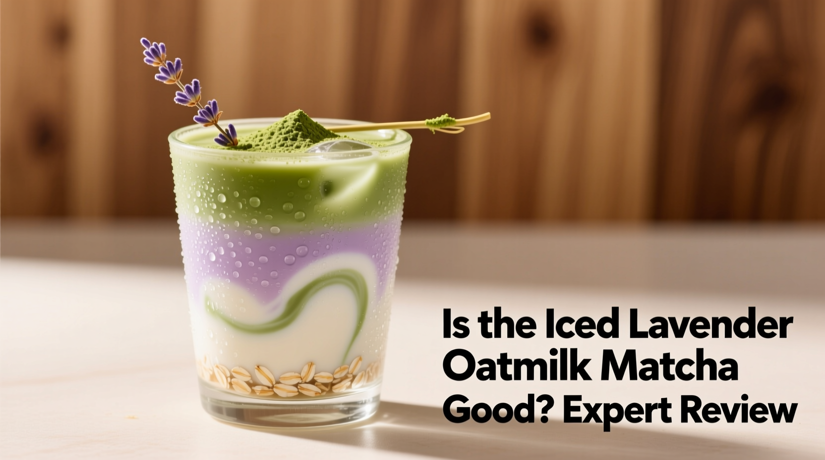 Is the Iced Lavender Oatmilk Matcha Good? Expert Review