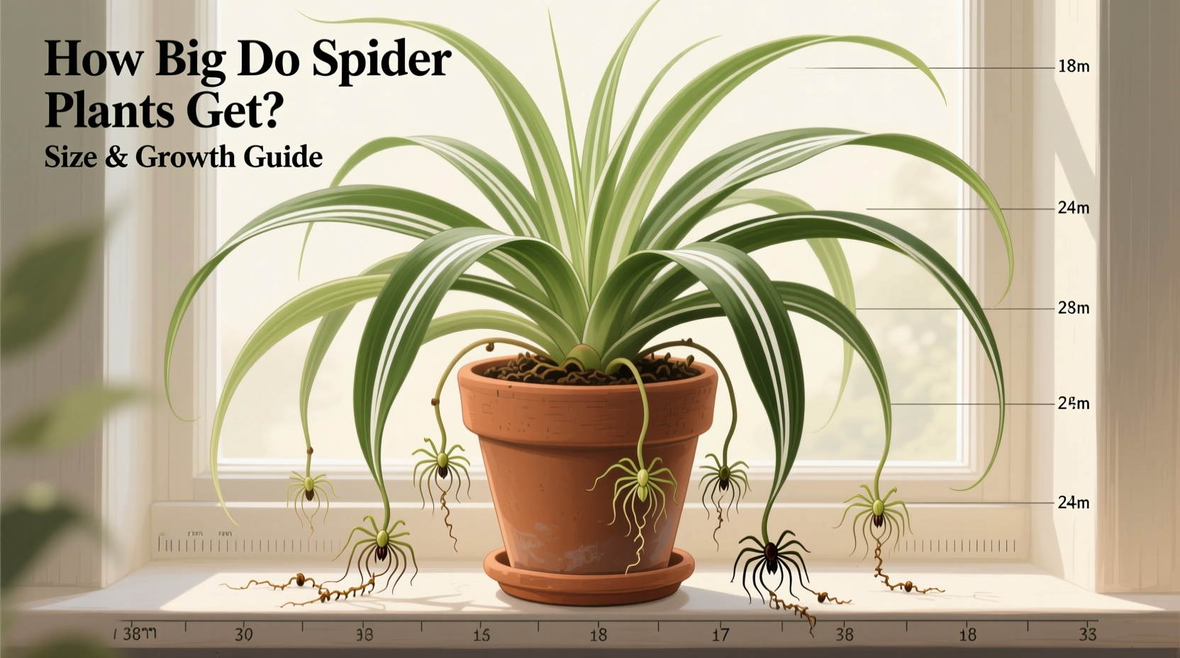 How Big Do Spider Plants Get? Size & Growth Guide