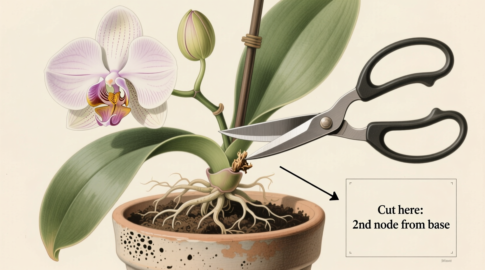 How to Cut Orchids After Flowering Correctly