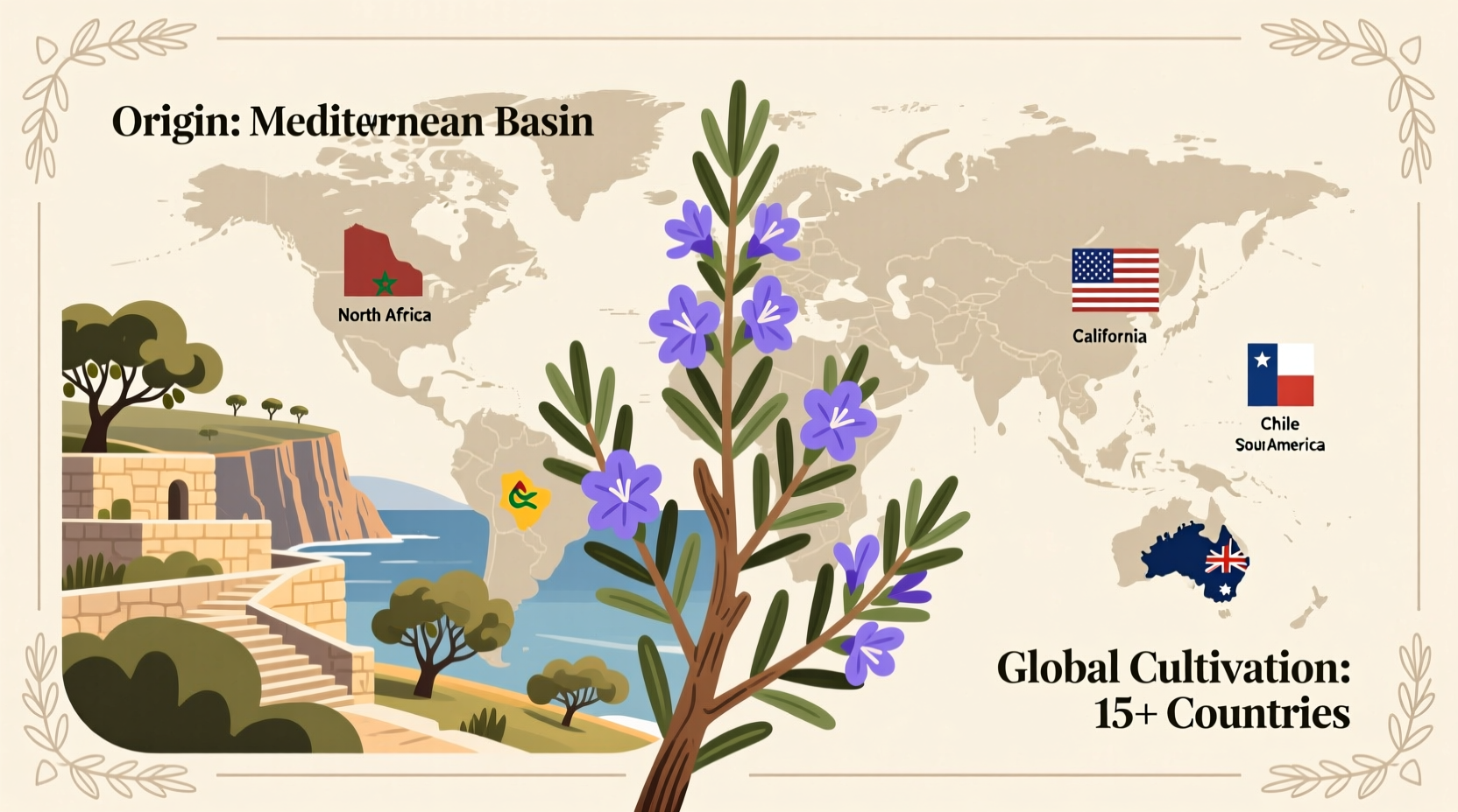 Where Is Rosemary From? Origins and Global Cultivation