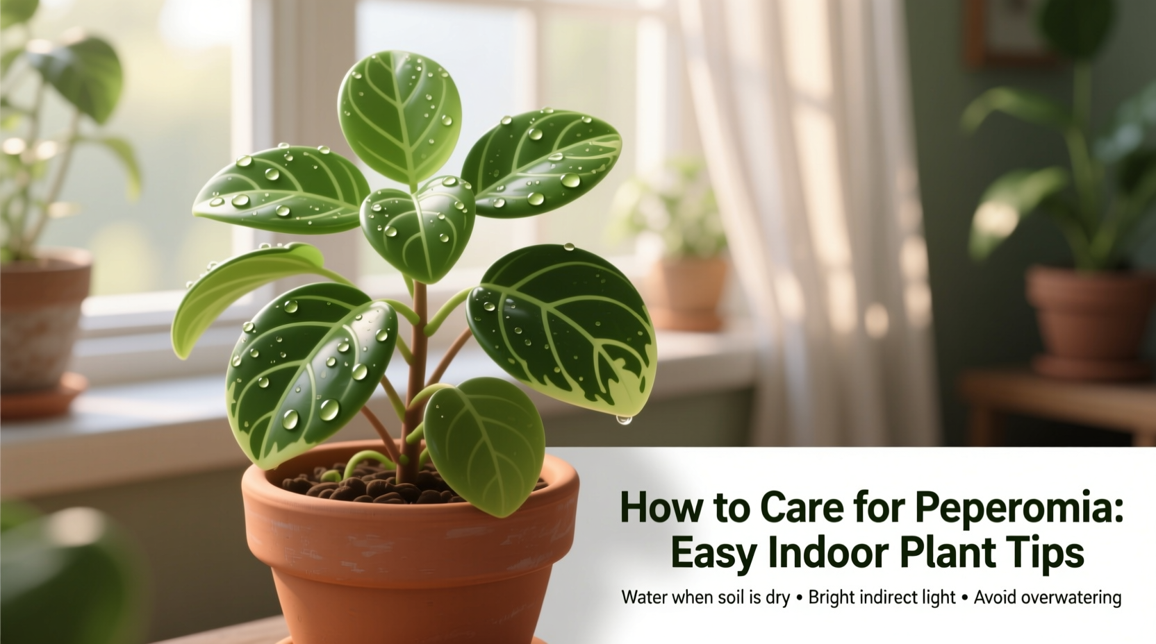 How to Care for Peperomia: Easy Indoor Plant Tips