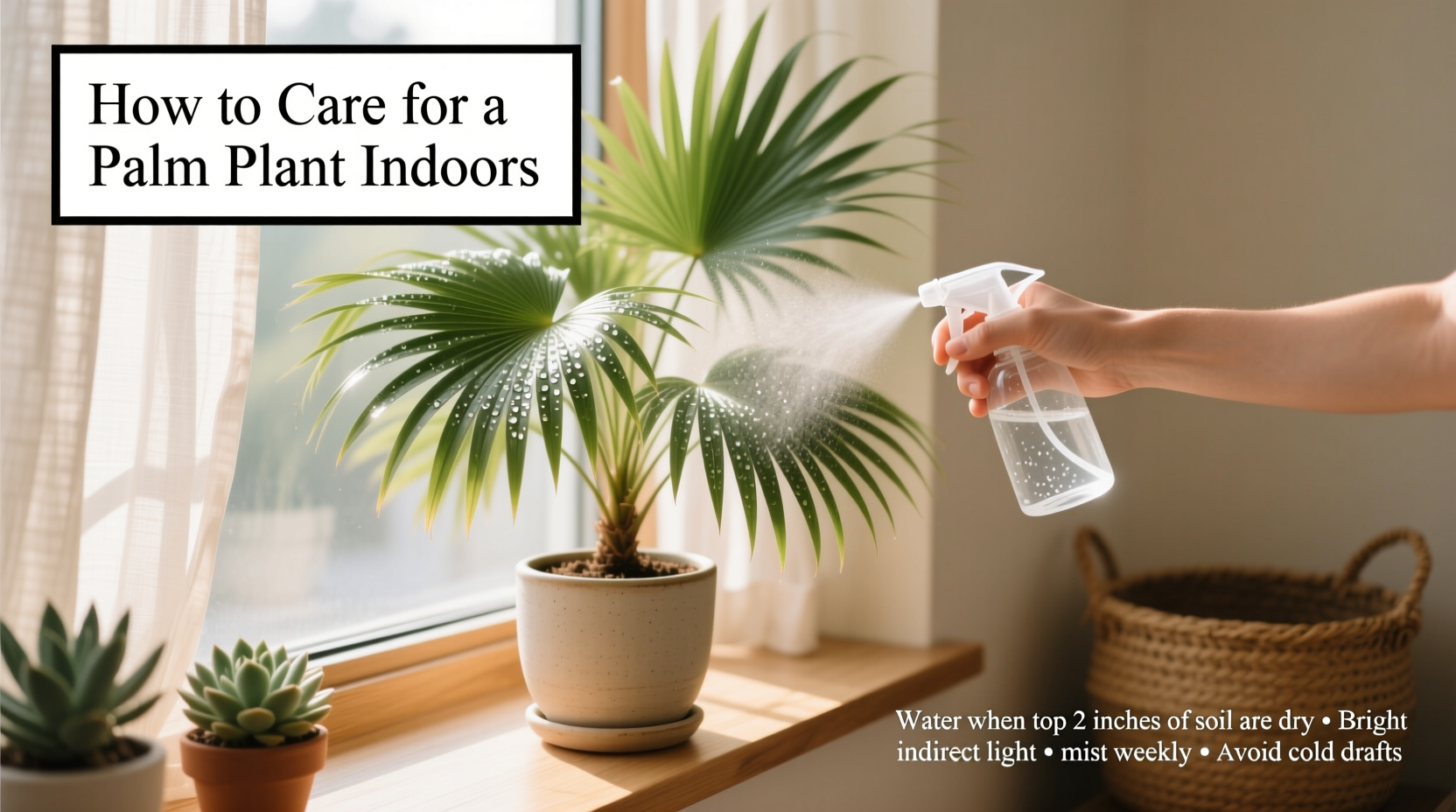 How to Care for a Palm Plant Indoors