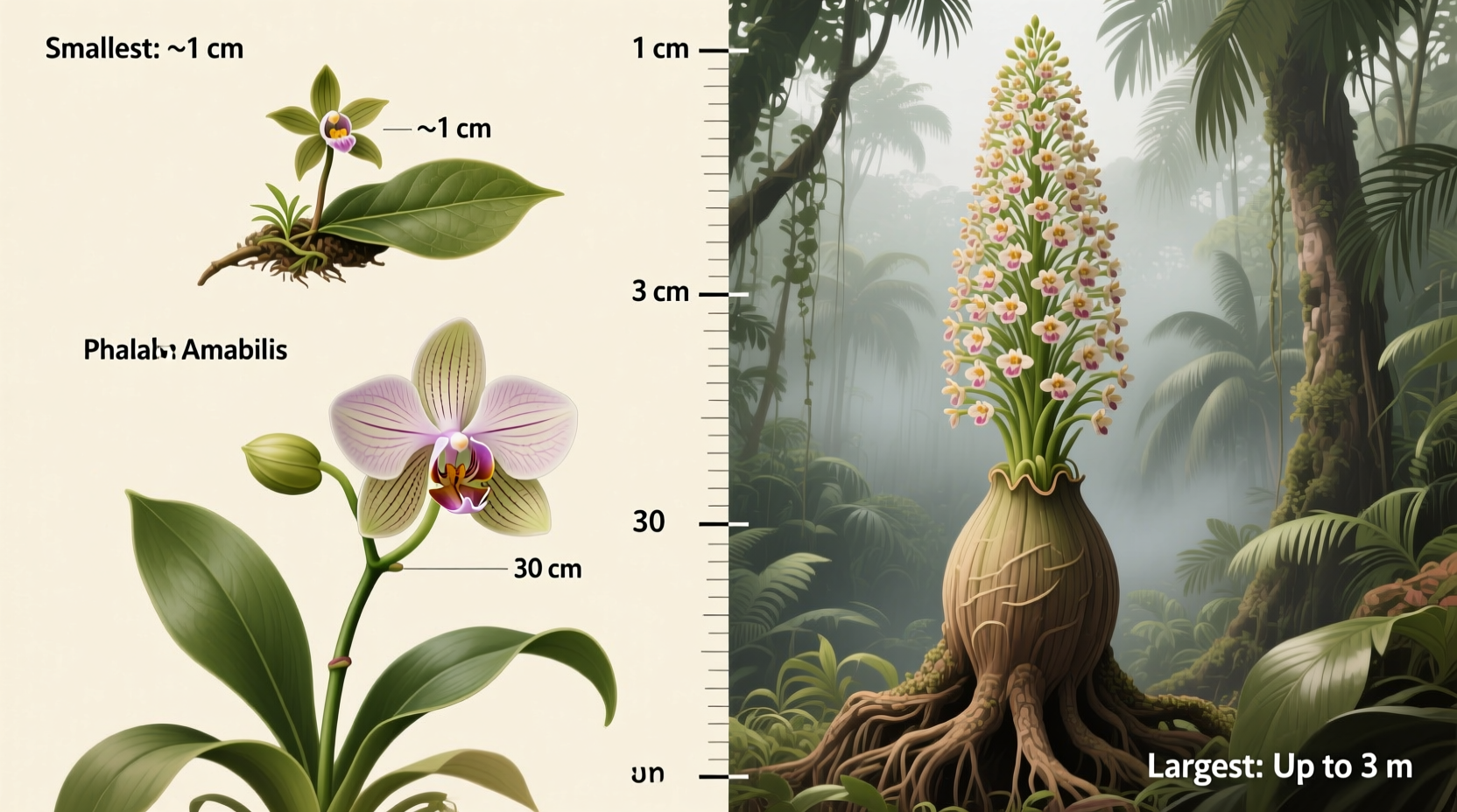 How Big Can Orchids Get? Size Range Explained