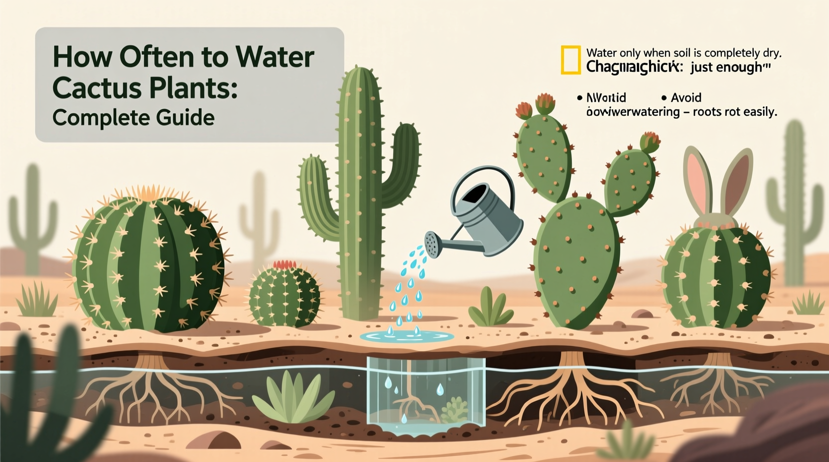 How Often to Water Cactus Plants: Complete Guide