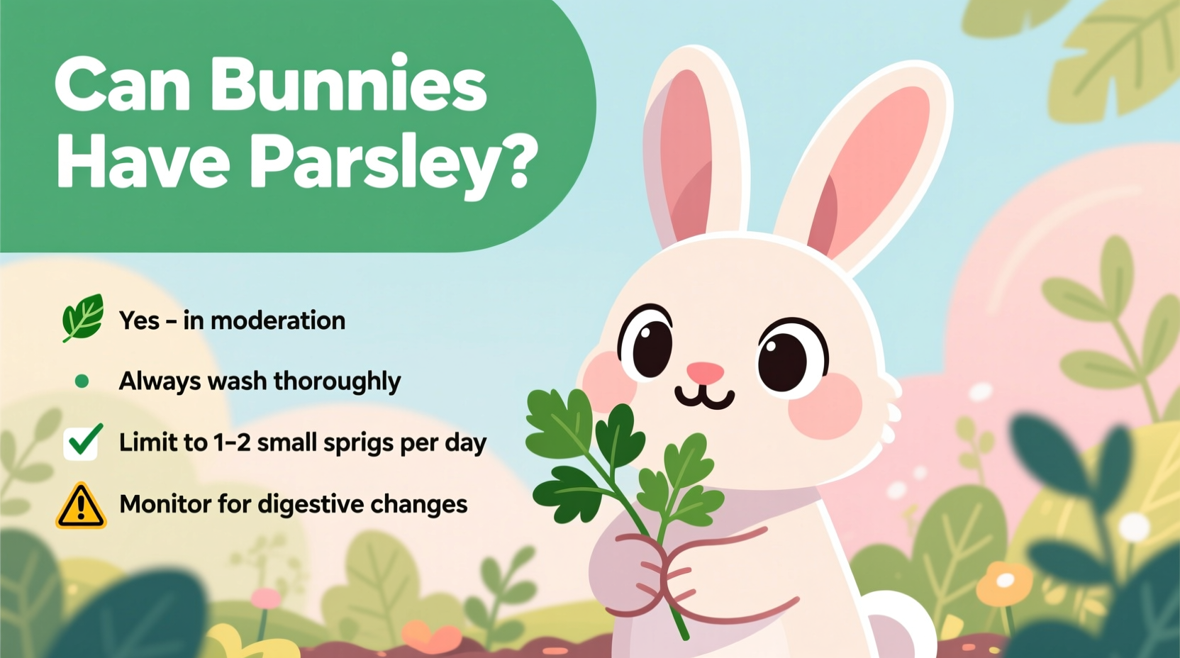 Can Bunnies Have Parsley? Safe Feeding Guide for Rabbits