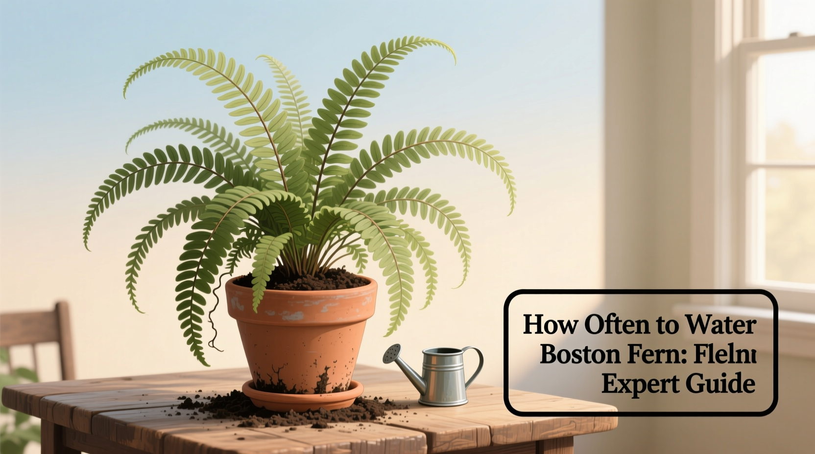 How Often to Water Boston Fern: Expert Guide