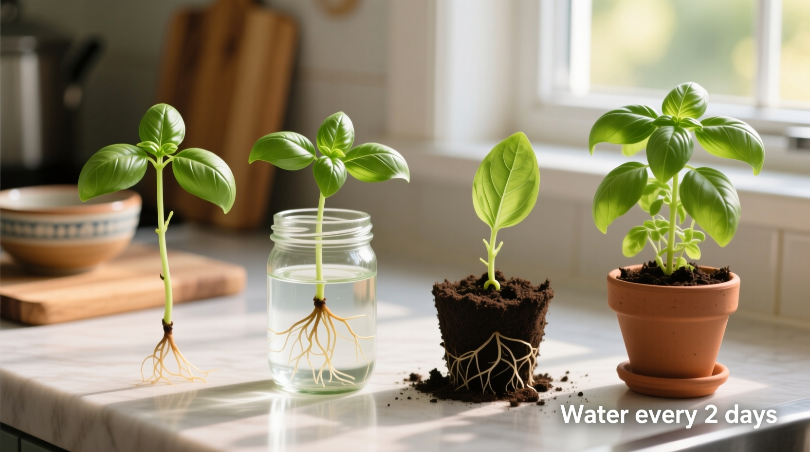 How to Plant Basil Cuttings Successfully