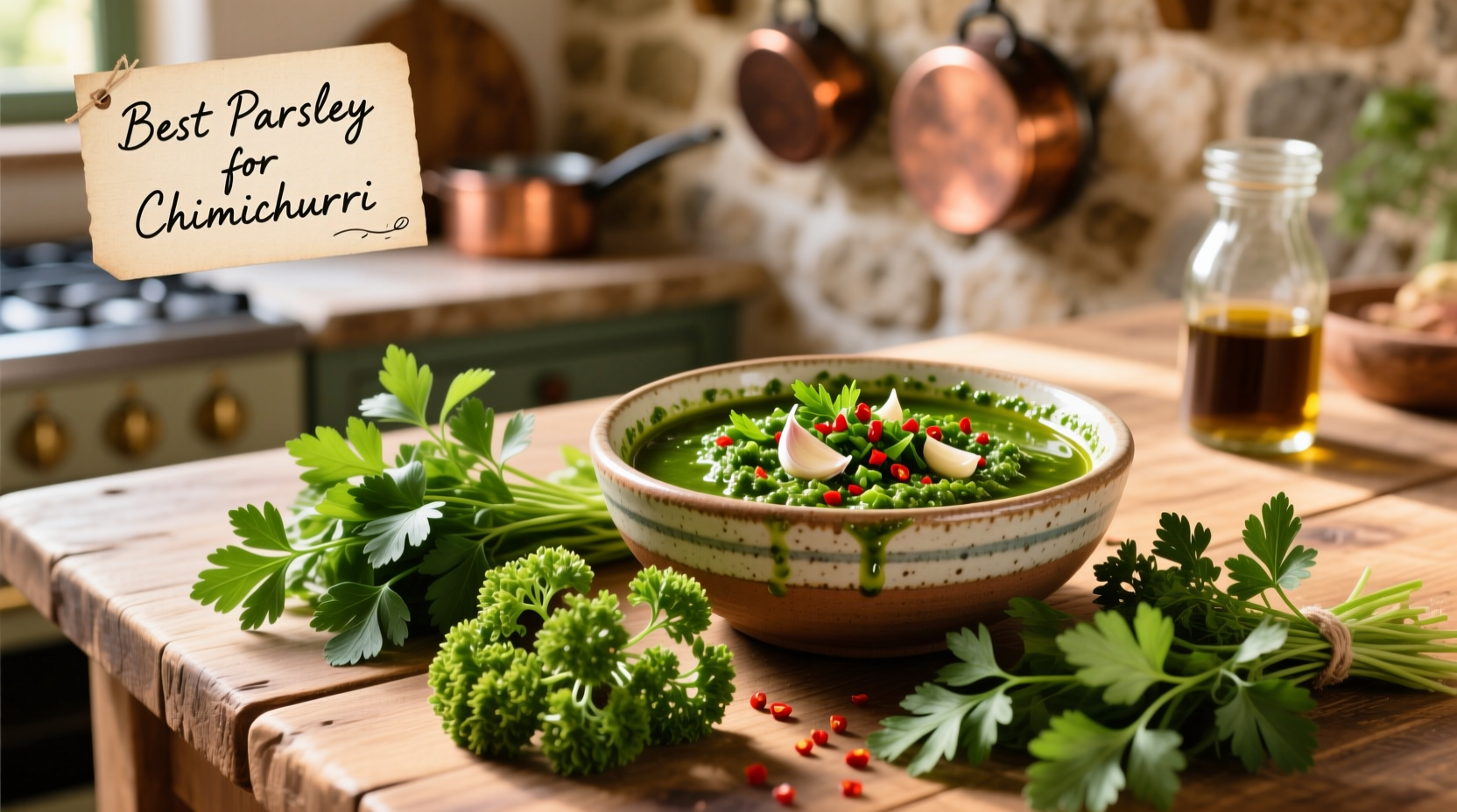 What Parsley for Chimichurri: Best Types & Tips