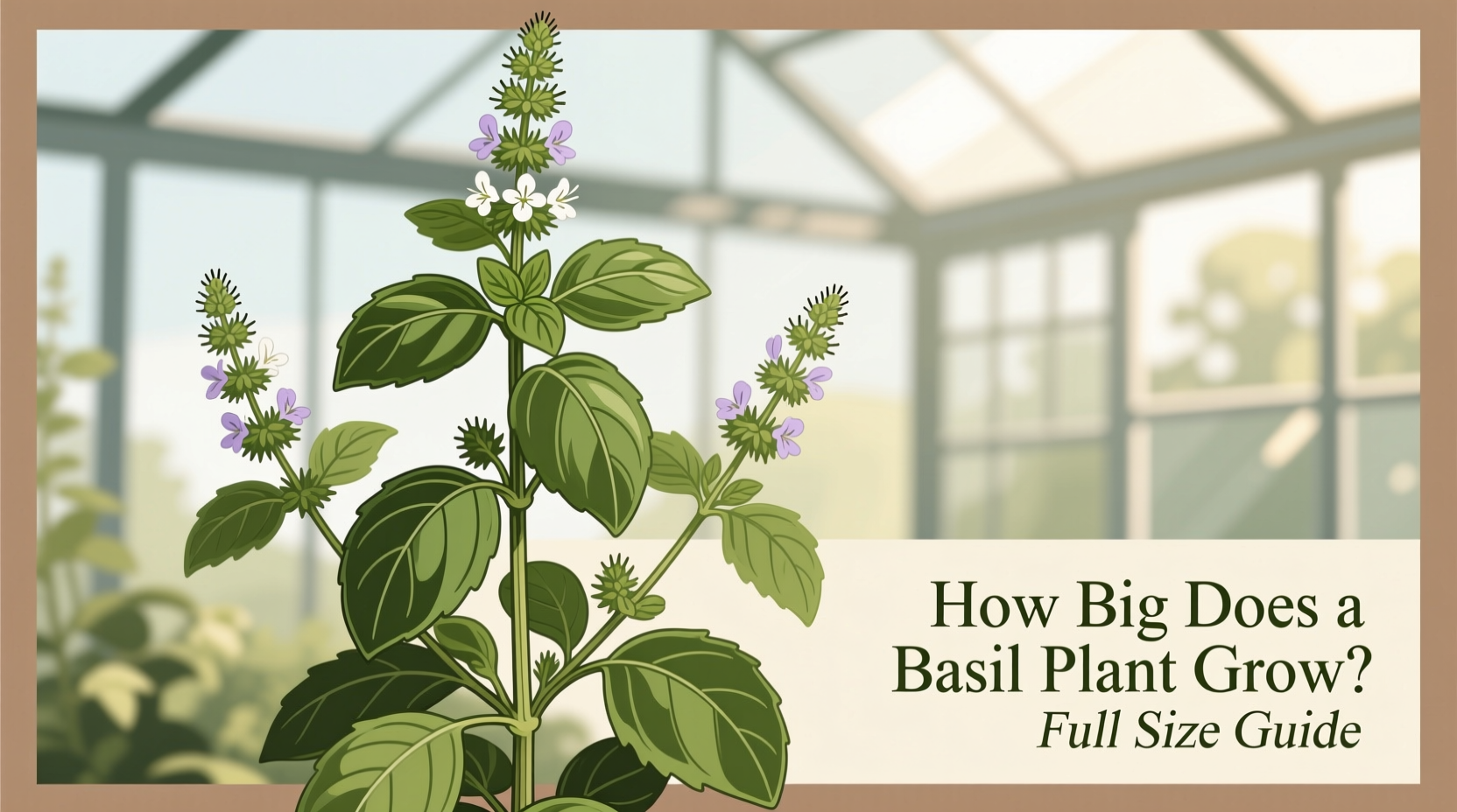 How Big Does a Basil Plant Grow? Full Size Guide