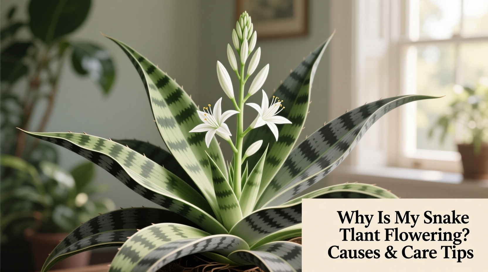 Why Is My Snake Plant Flowering? Causes & Care Tips
