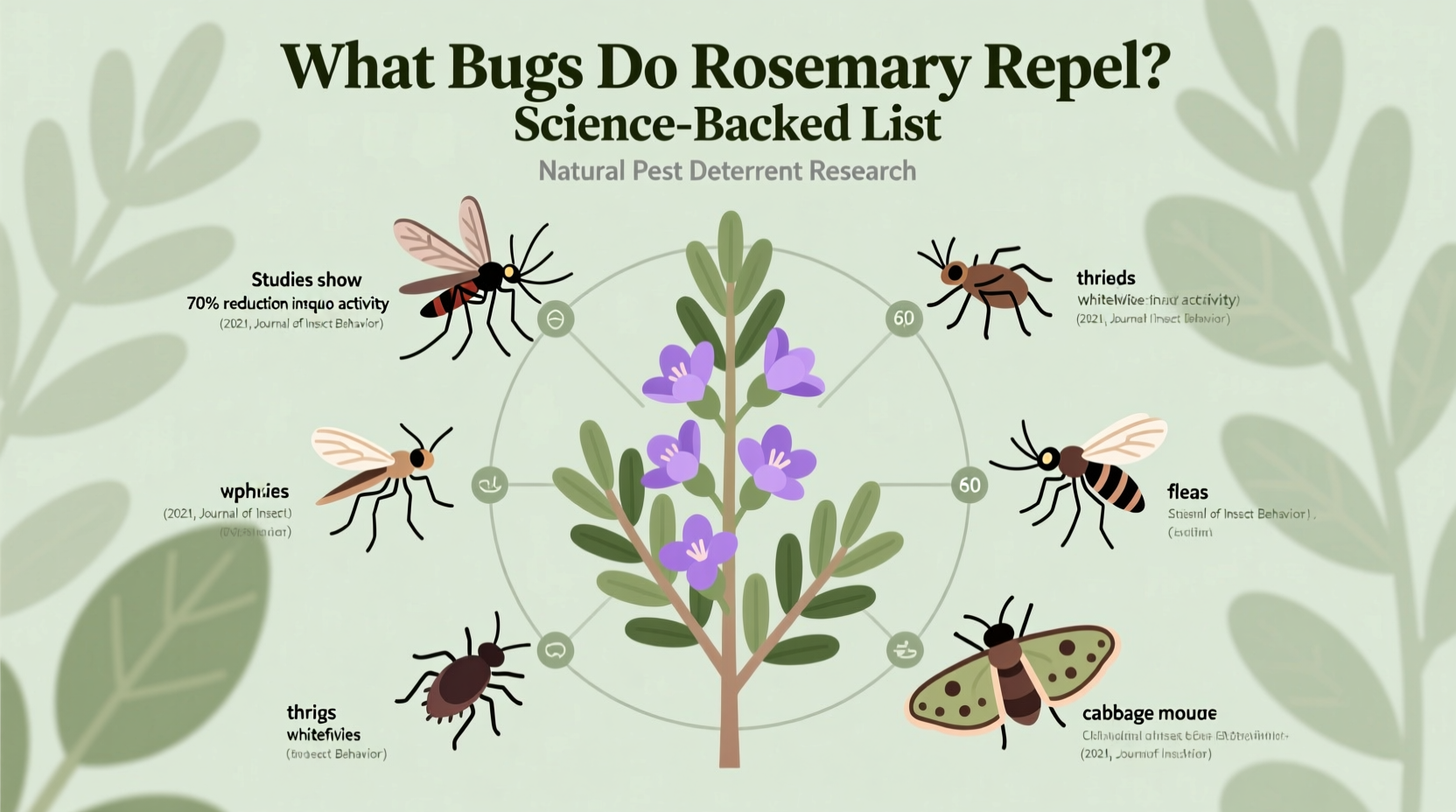 What Bugs Do Rosemary Repel? Science-Backed List
