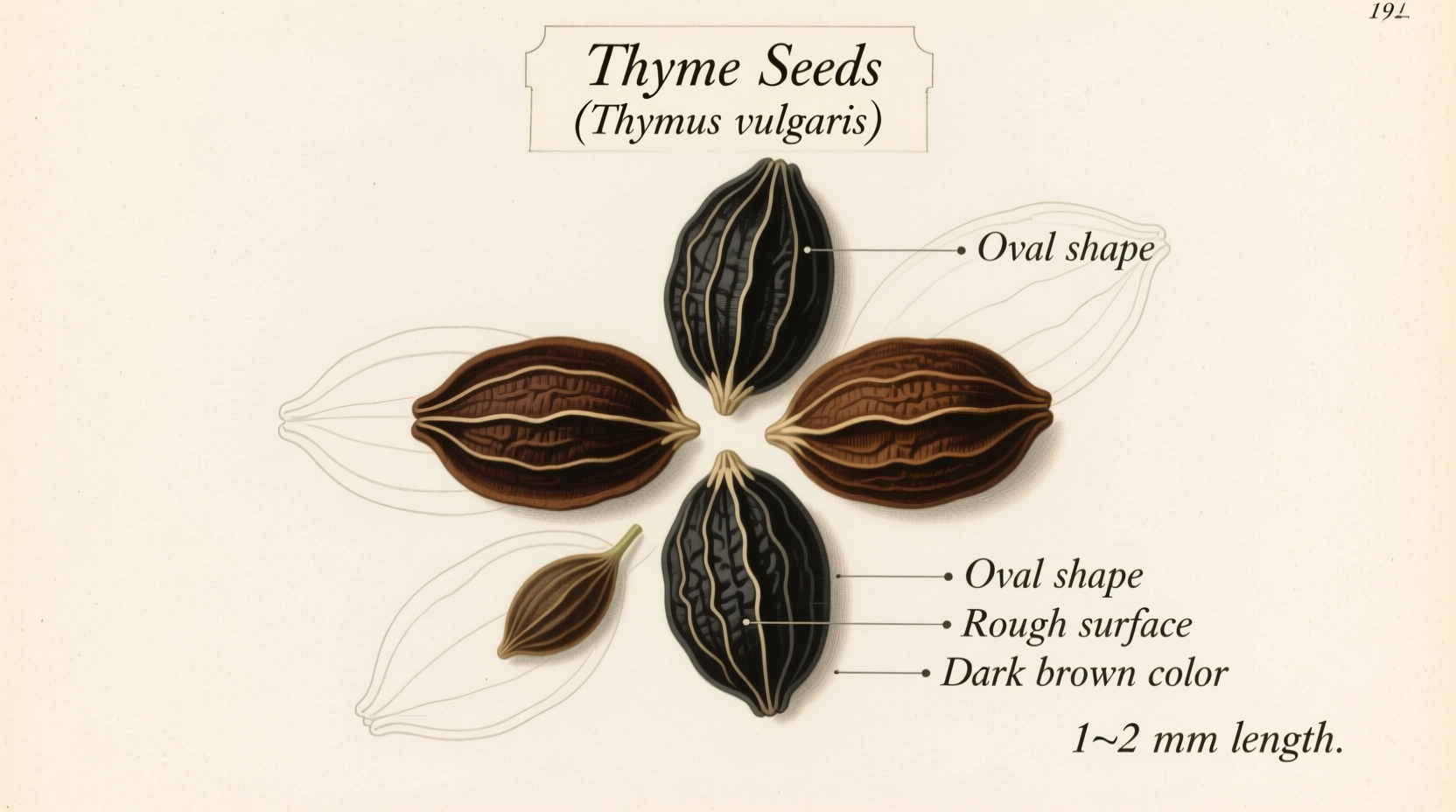 What Do Thyme Seeds Look Like? Identification Guide