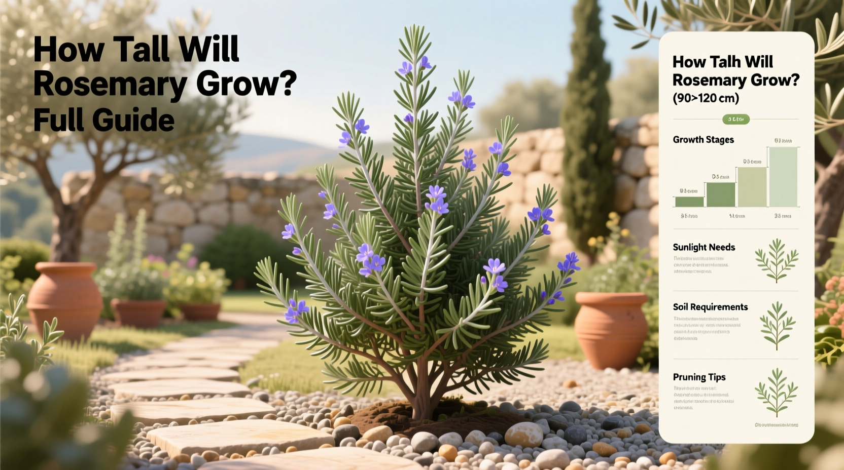 How Tall Will Rosemary Grow? Full Guide