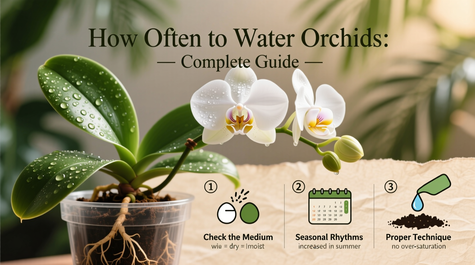 How Often to Water Orchids: Complete Guide