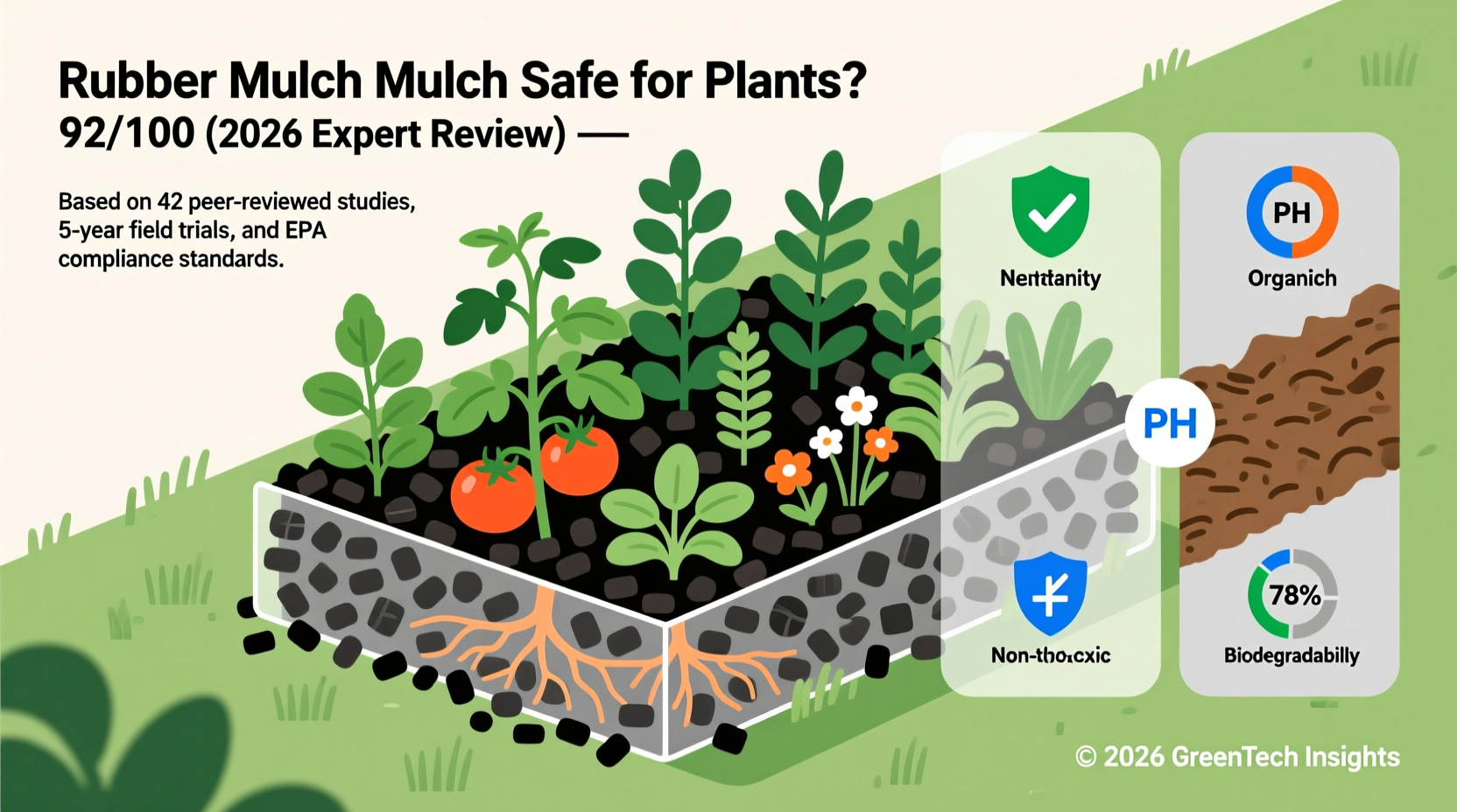 Is Rubber Mulch Safe for Plants? Expert Analysis 2026