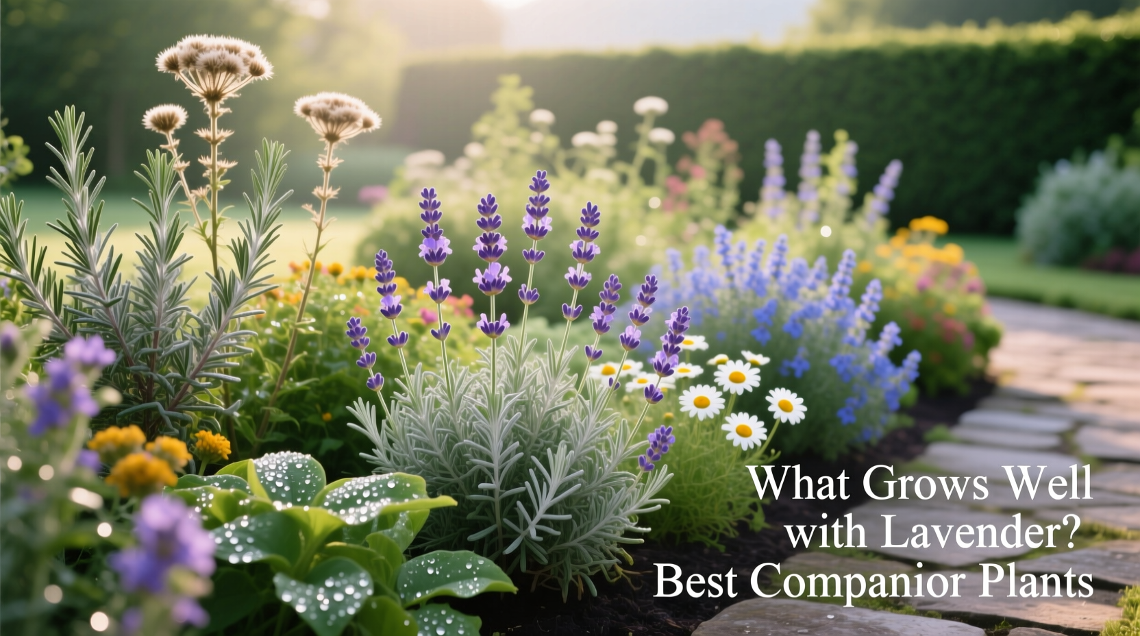 What Grows Well with Lavender? Best Companion Plants