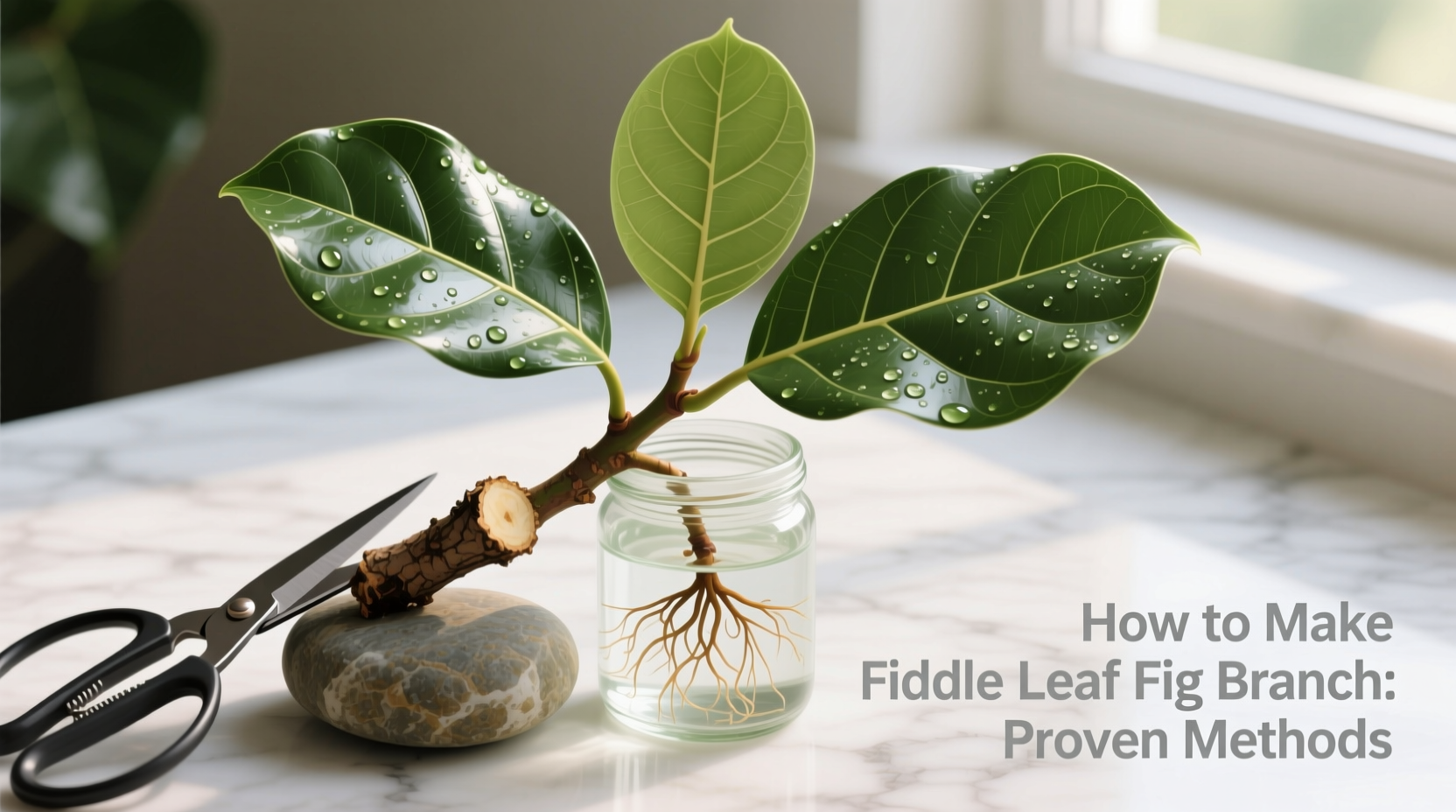 How to Make Fiddle Leaf Fig Branch: Proven Methods