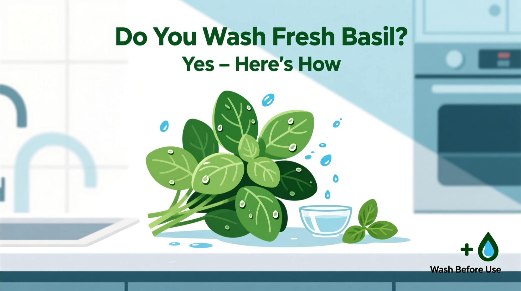 Do You Wash Fresh Basil? Yes – Here's How