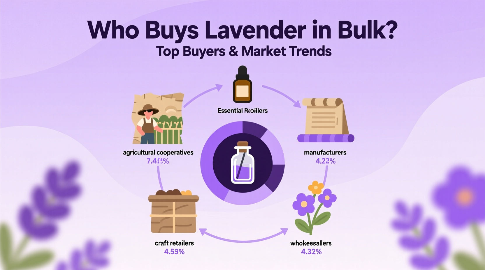 Who Buys Lavender in Bulk? Top Buyers & Market Trends