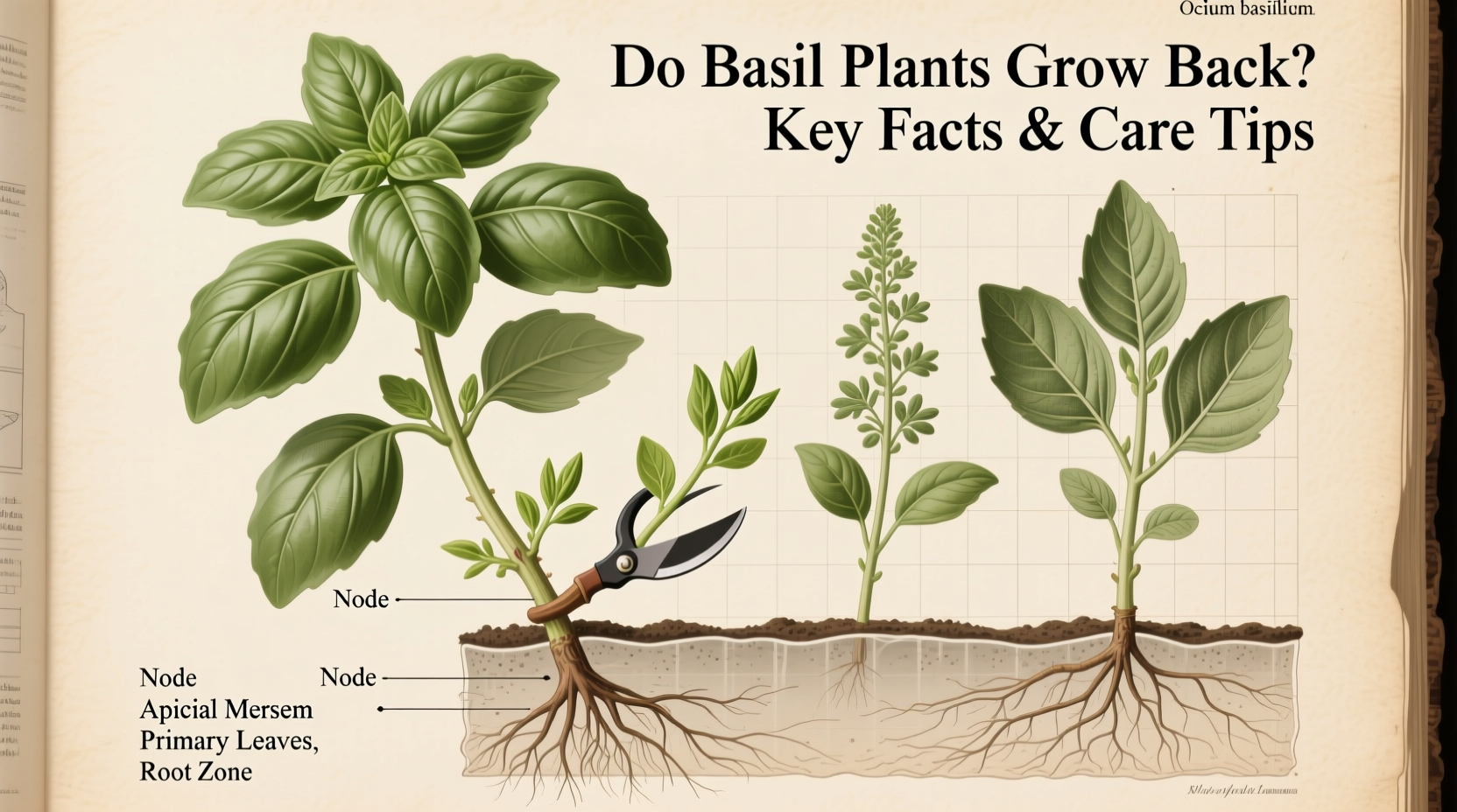 Do Basil Plants Grow Back? Key Facts & Care Tips