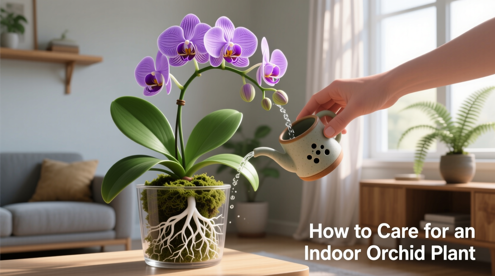 How to Care for an Indoor Orchid Plant
