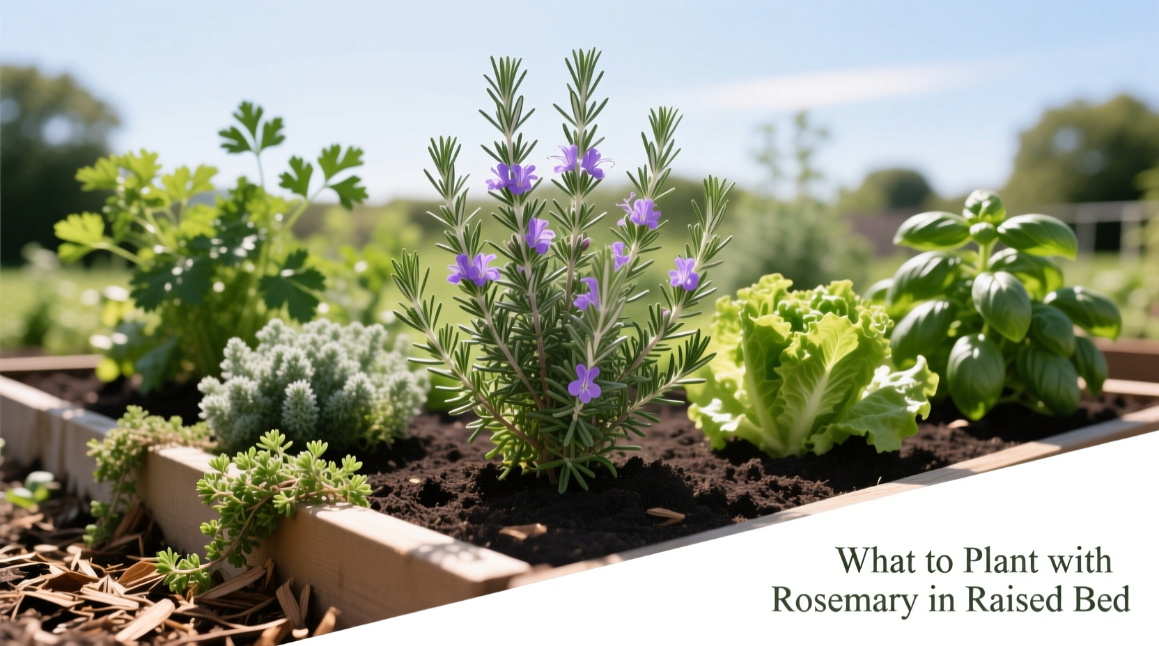 What to Plant with Rosemary in Raised Bed