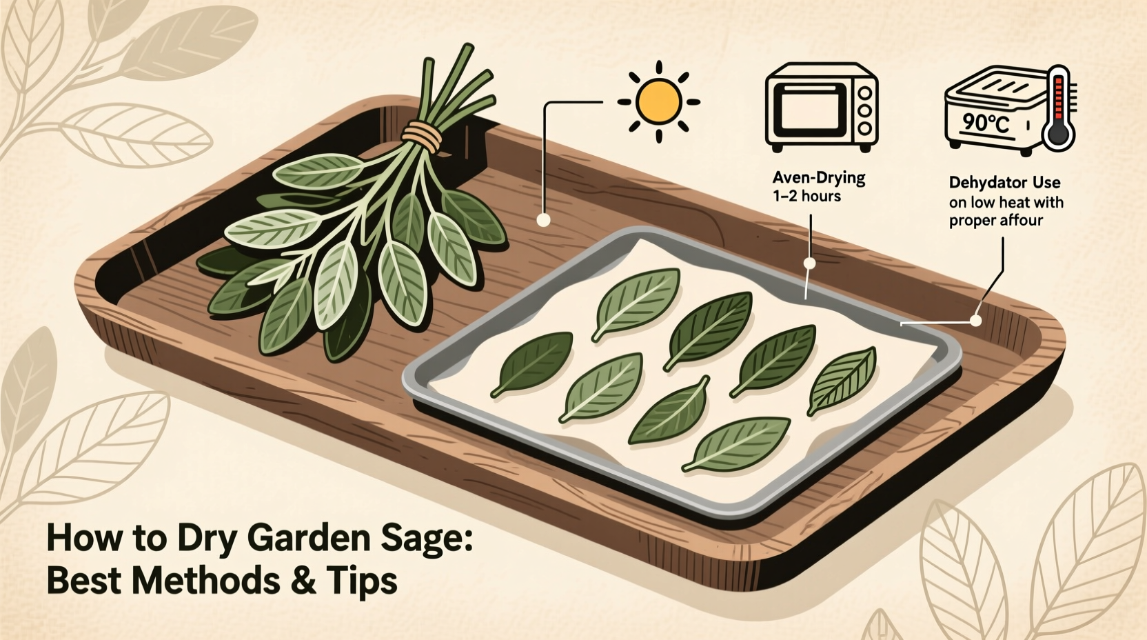How to Dry Garden Sage: Best Methods & Tips