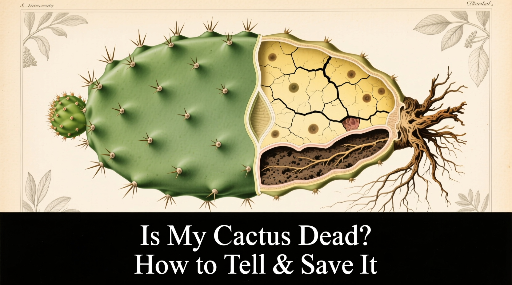 Is My Cactus Dead? How to Tell & Save It