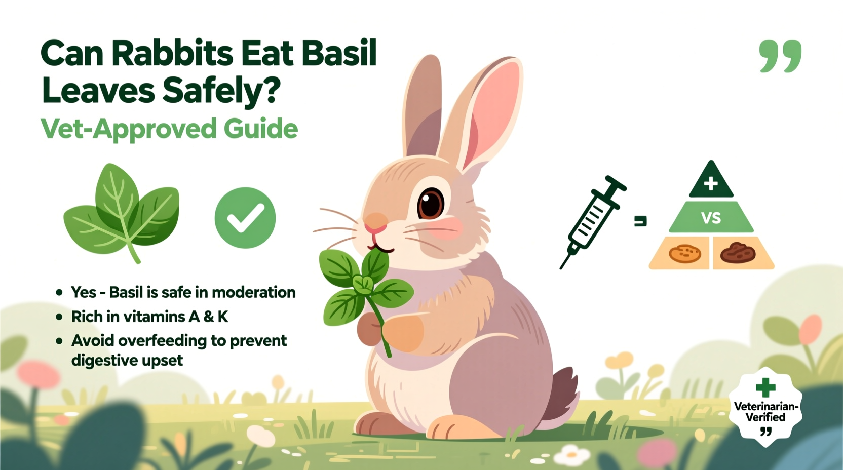 Can Rabbits Eat Basil Leaves Safely? Vet-Approved Guide