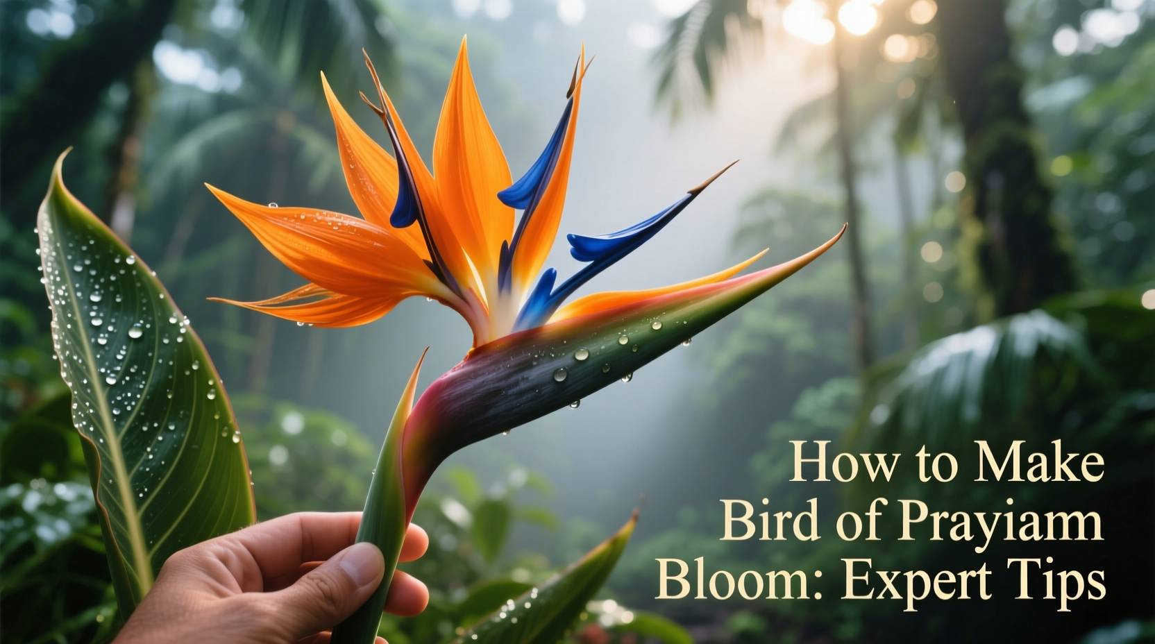 How to Make Bird of Paradise Bloom: Expert Tips