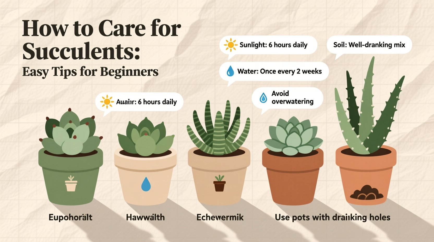 How to Care for Succulents: Easy Tips for Beginners