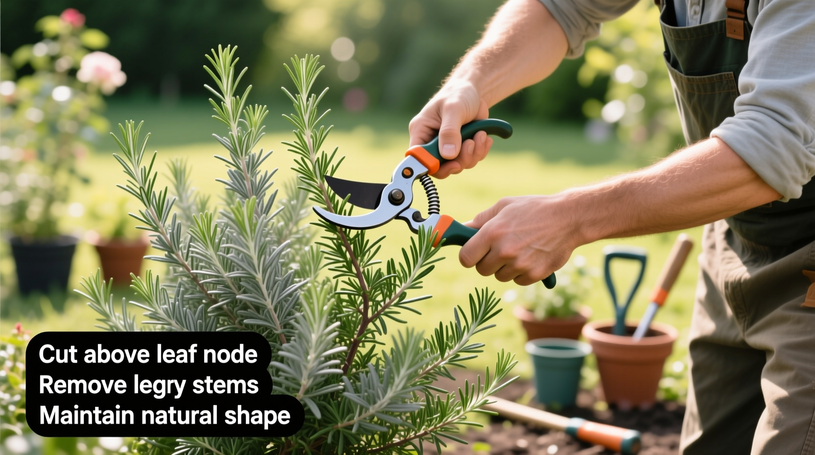 How to Trim a Rosemary Bush Properly