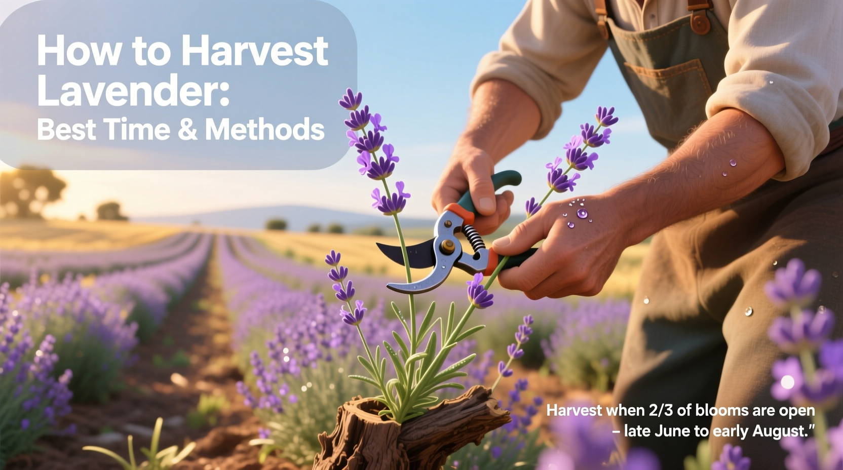 How to Harvest Lavender: Best Time & Methods