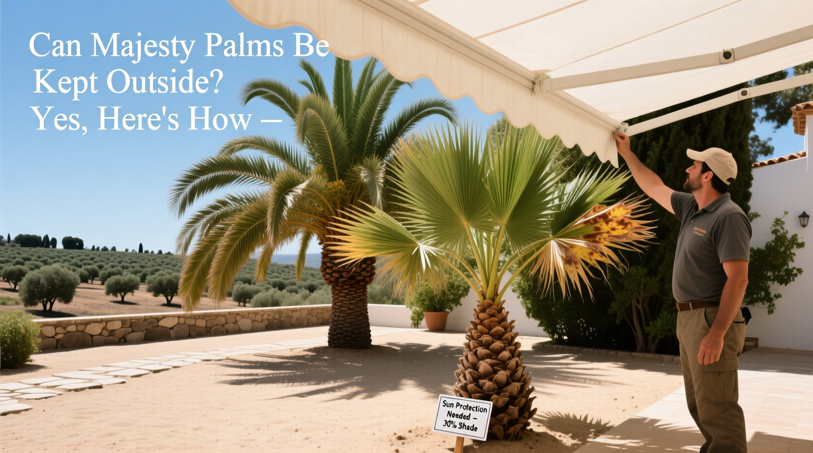 Can Majesty Palms Be Kept Outside? Yes, Here's How