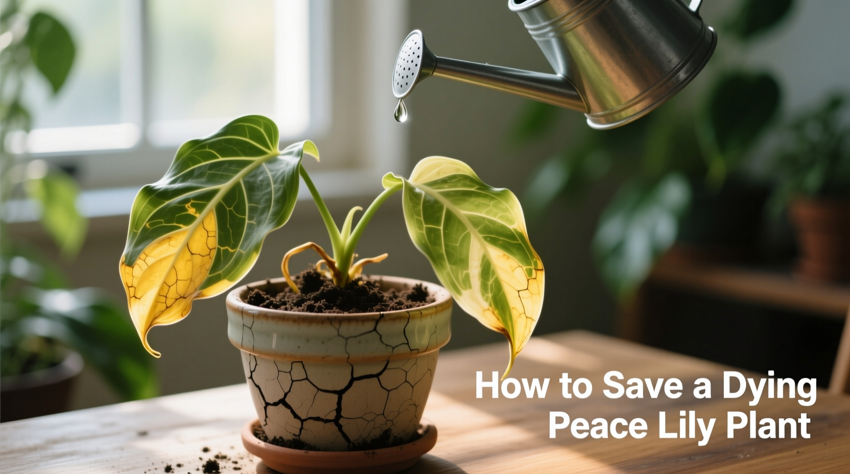How to Save a Dying Peace Lily Plant
