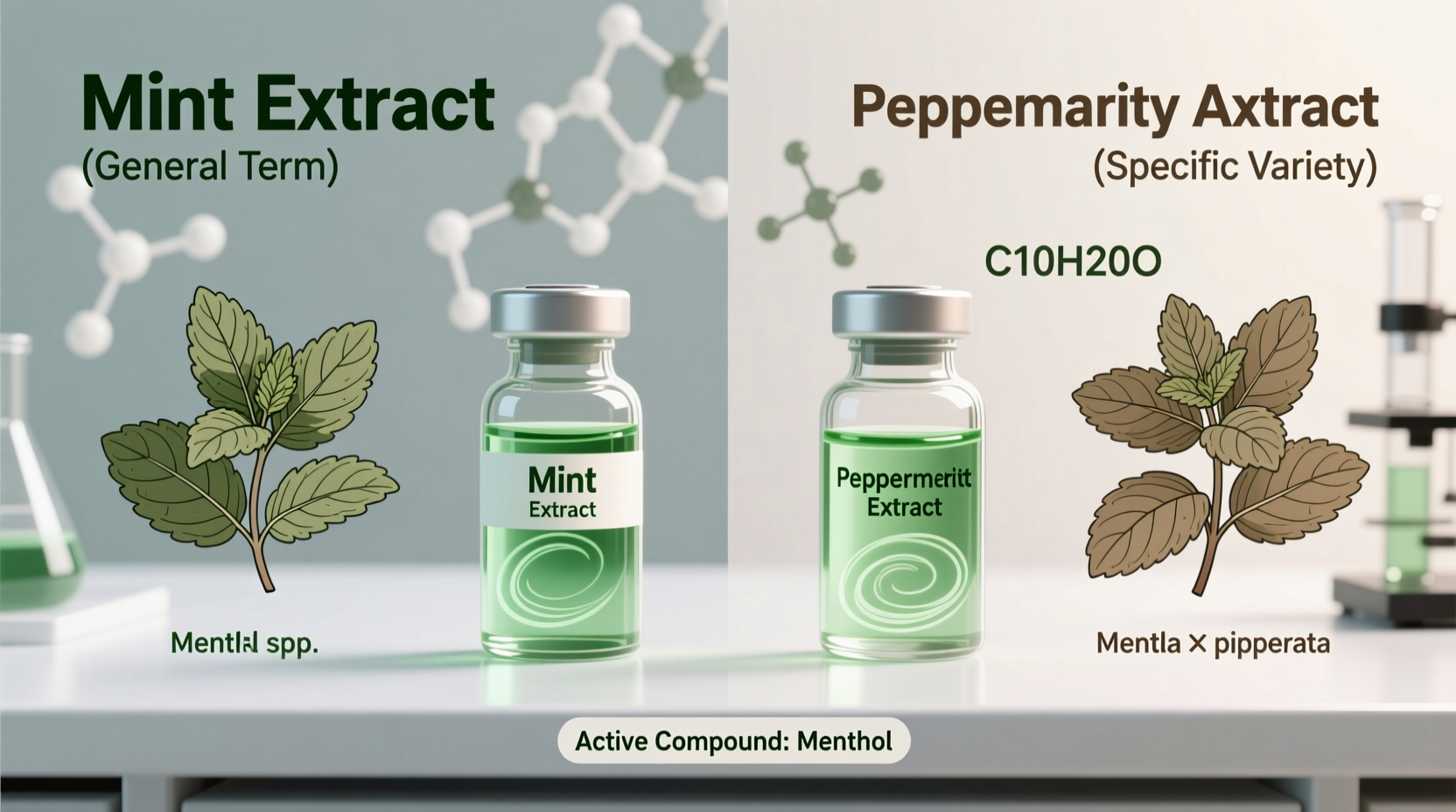 Is Mint Extract the Same as Peppermint Extract?