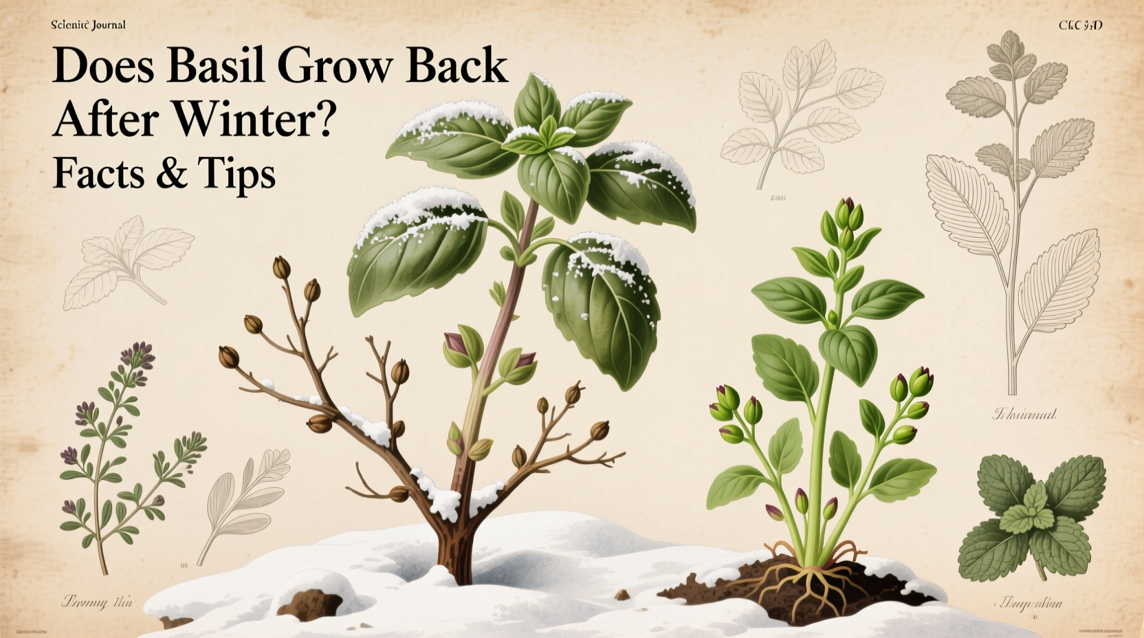 Does Basil Grow Back After Winter? Facts & Tips