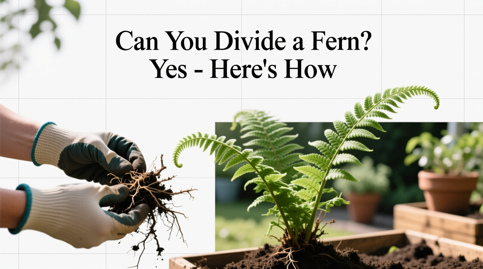 Can You Divide a Fern? Yes – Here's How