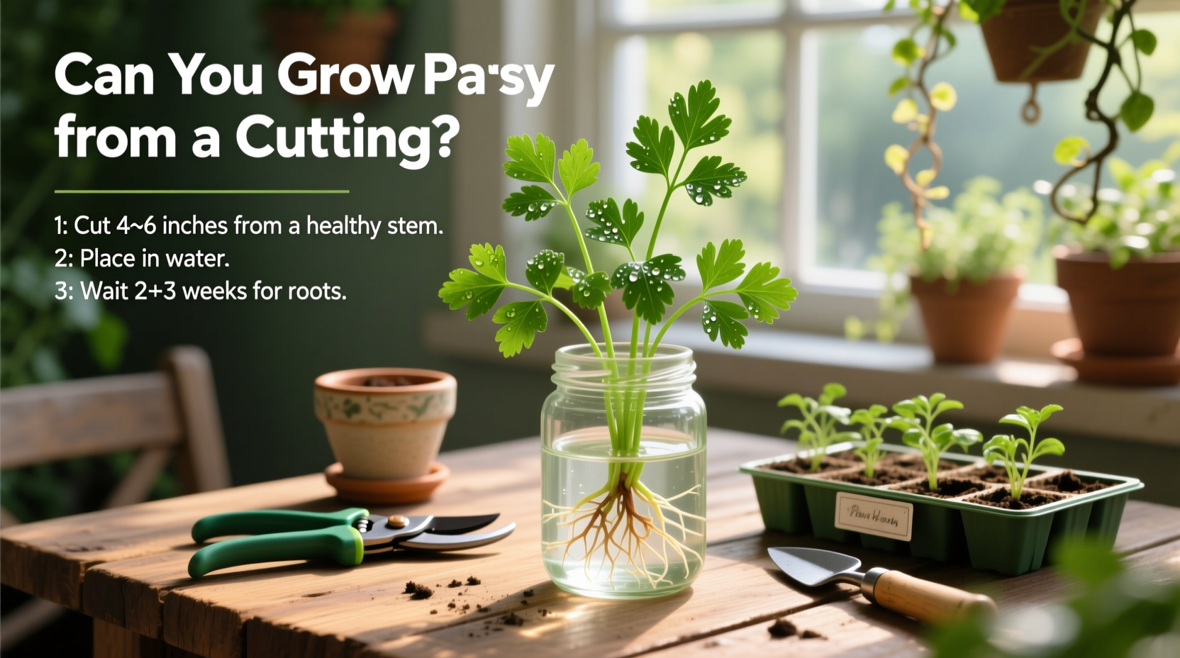 Can You Grow Parsley from a Cutting? Yes, Here's How