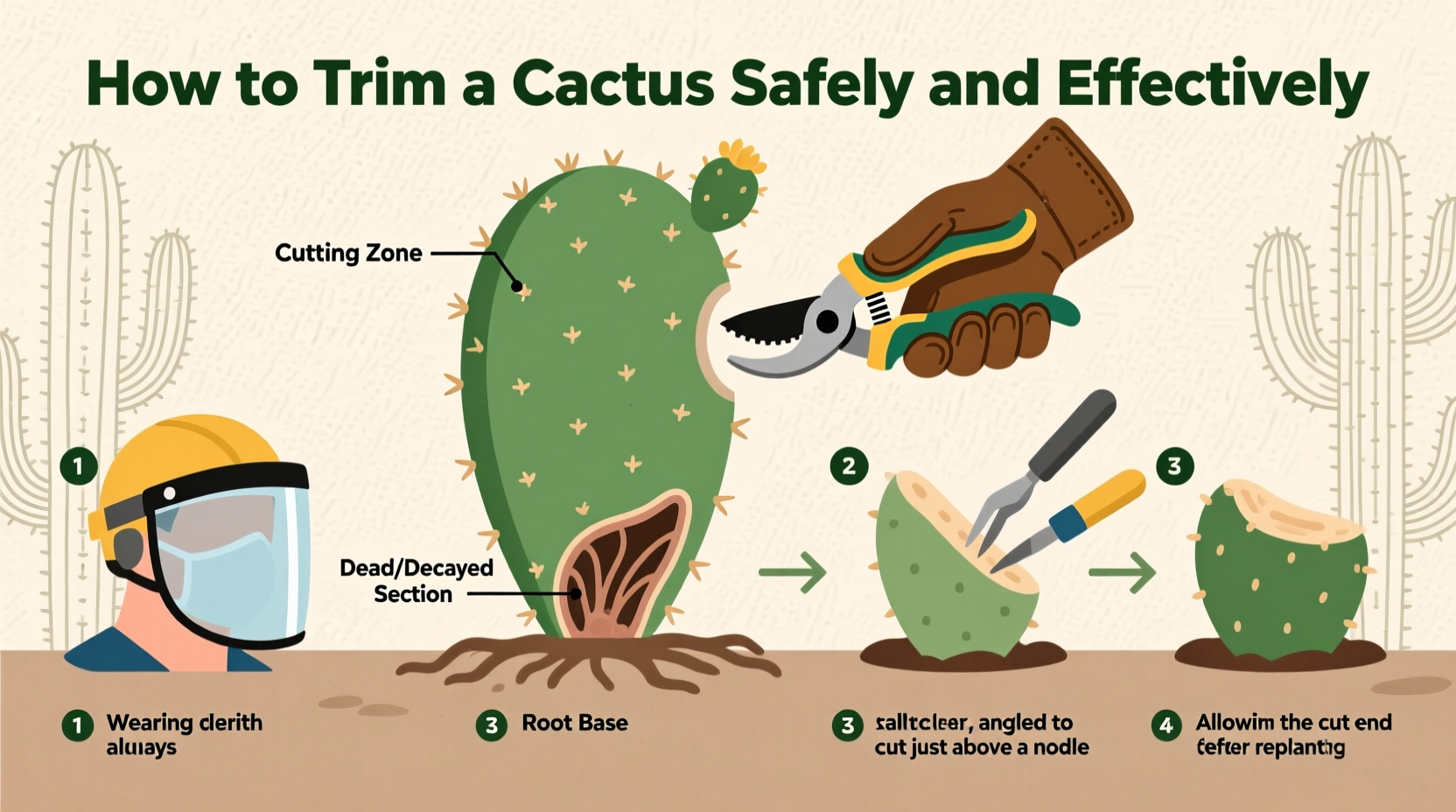 How to Trim a Cactus Safely and Effectively