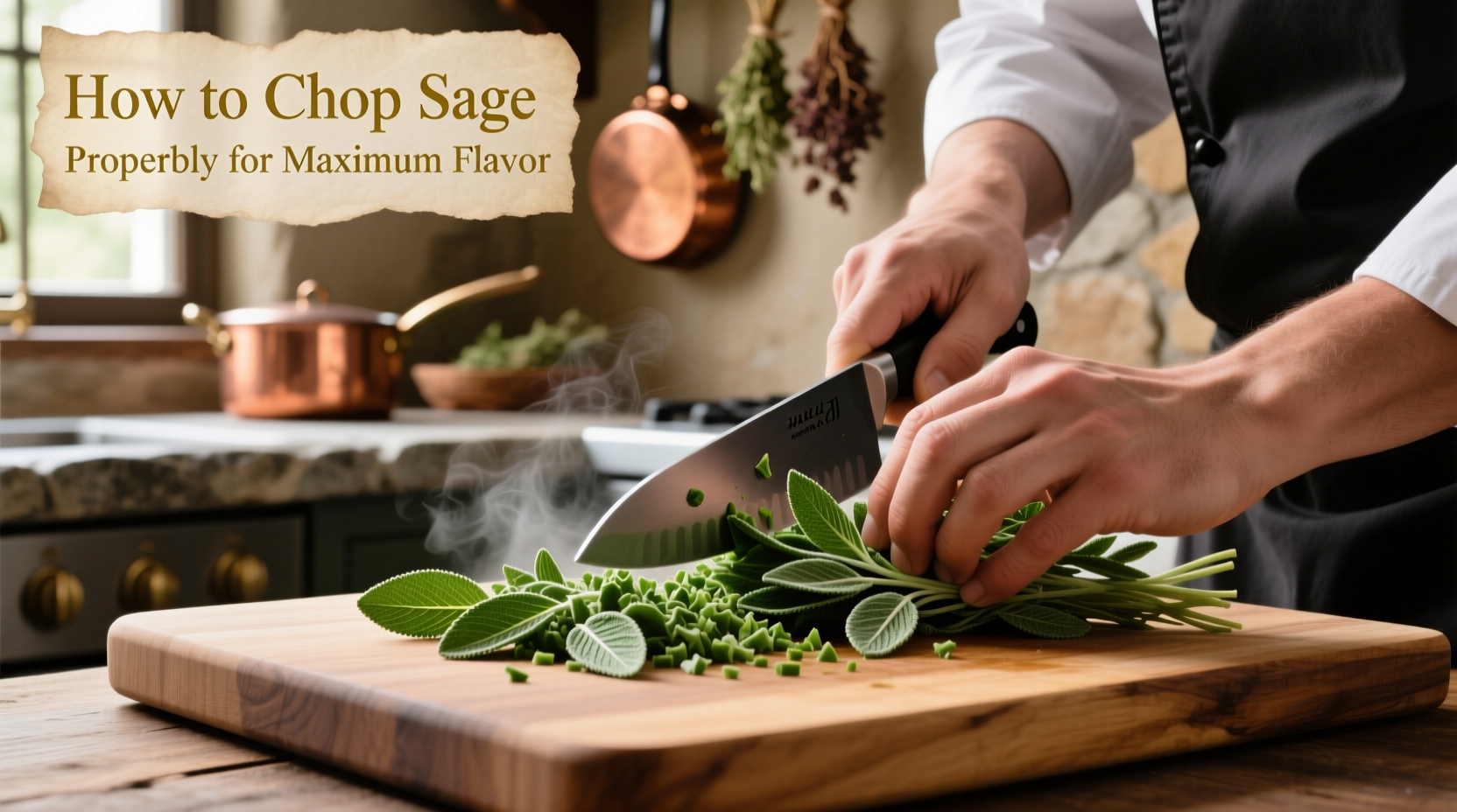 How to Chop Sage Properly for Maximum Flavor