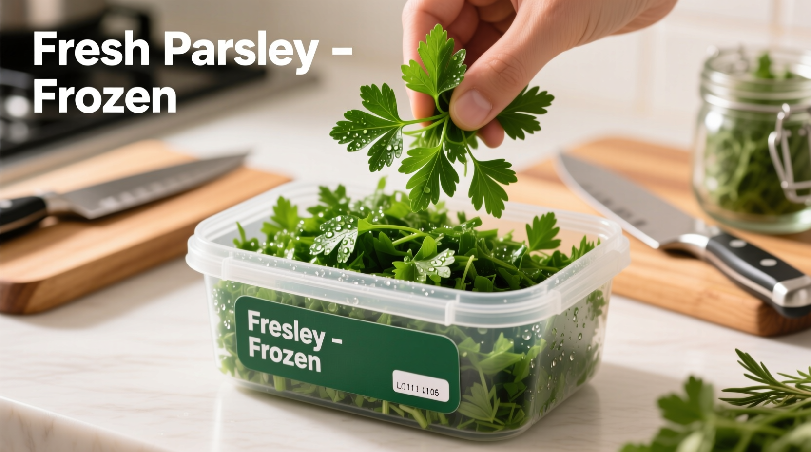 Can I Freeze Fresh Parsley? Yes, Here's How