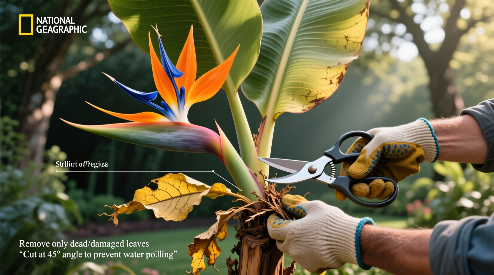 How to Prune a Bird of Paradise Plant Correctly