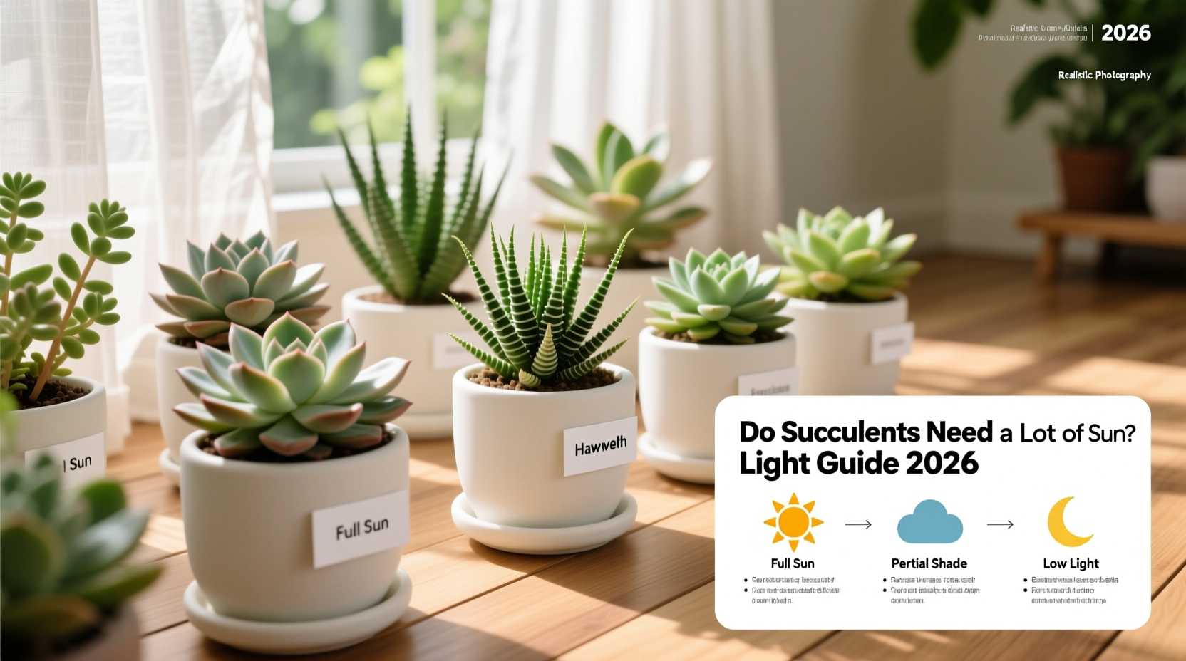 Do Succulents Need a Lot of Sun? Light Guide 2026