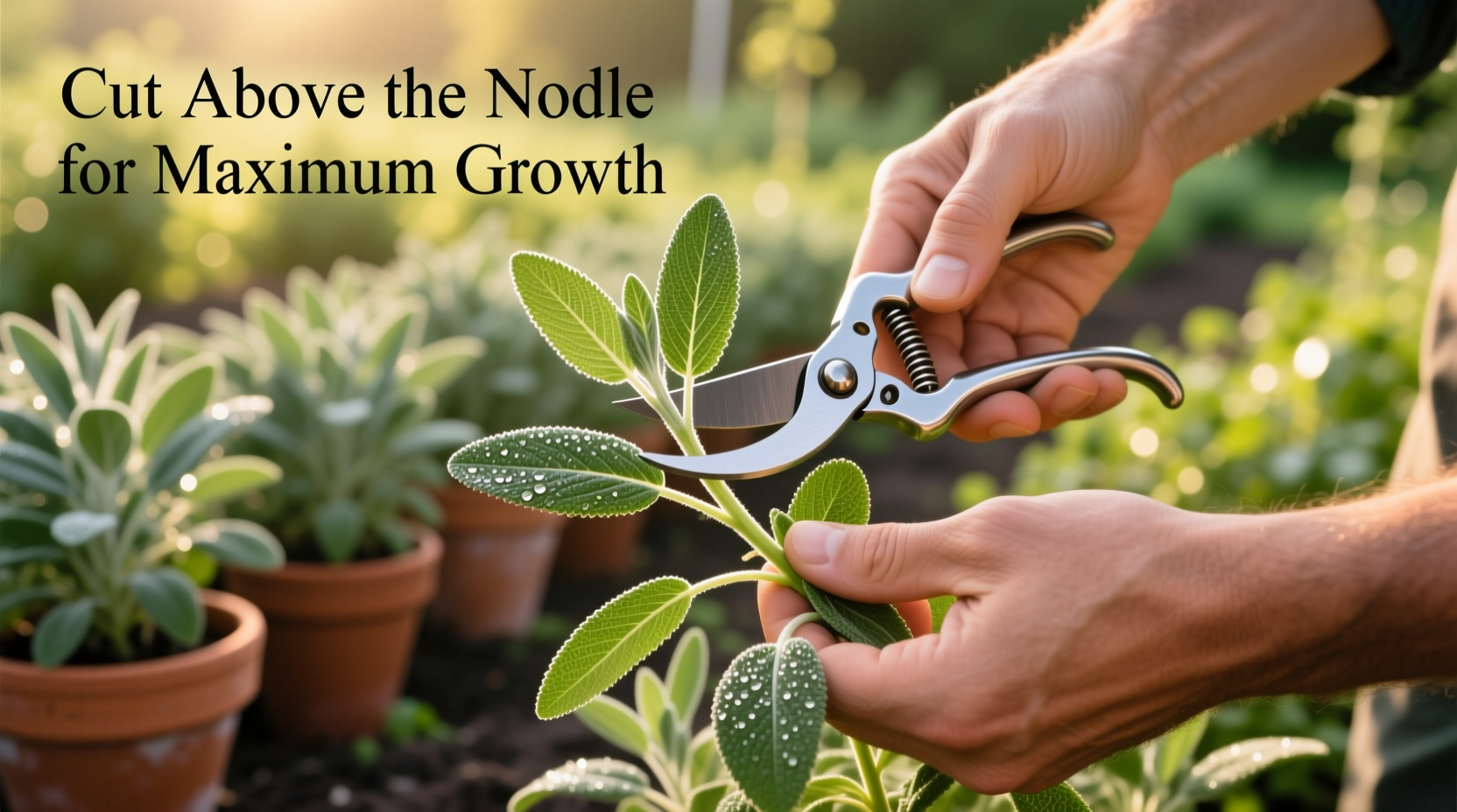 How to Cut Sage Leaves Properly for Maximum Growth